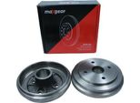 2X Maxgear Tamburo Freno 19-2627 Posteriore Per Opel Agila (A) (H00)