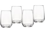 Longdrinkglas Ritzenhoff & Breker "Rumba", Transparent, B:8Cm H:11,5Cm Ø:8Cm, Glas, TrinkgefäßE, 4Er Set, Je 450 Ml