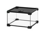 Repti-Zoo Terrario In Vetro Con Griglia NAK04B 30X30X20Cm Repti-Zoo
