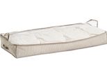 Aufbewahrungstasche Zeller Present "Stripes", Beige (Natur), B:46Cm H:15Cm T:104Cm, Polypropylen, Taschen, Vlies, Beige