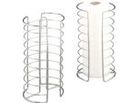 KüChenrollenhalter Zeller Present, Silber (Silberfarben), H:30Cm Ø:14,5Cm, Metall, KüChenrollenhalter, Aus Verchromtem Metall