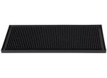 Barmatte Buddy's "Buddy´S Bar", Schwarz, B:30Cm H:1Cm T:15Cm, Abs-Kunststoff, GeschirrstäNder, Bar-Accessoire, Abtropfmatte, Kunststoff-Matte, Spezielle Struktur