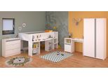 Jugendzimmer-Set PARISOT Pirouette 11, weiß, Schlafzimmermöbel-Sets