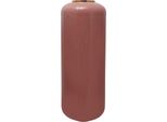 Bodenvase Kayoom "Bodenvase Art Deco 205", Rosa (Rosa, Goldfarben), B:30Cm H:81Cm T:30Cm Ø:30Cm, Metall, Vasen