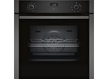NEFF Einbaubackofen B1ACE2AG3, Energieeffizienz: A+ (A+++-D), grau, B:59,4cm H:59,5cm T:54,8cm, Backöfen, Einbaubackofen