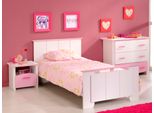 Jugendzimmer-Set PARISOT Biotiful, rosa (weiß, rosa), Schlafzimmermöbel-Sets