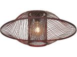 Good & Mojo Deckenleuchte "Maui", Rot (Burgund), 1, Ø 70Cm H: 32Cm, Leuchten, Deckenleuchte