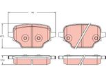 Pastiglie Freno Opel Posteriori Combo 1,2/1,5-1,6 D 18-