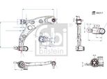 Braccio Oscillante Anteriore Mazda 6 (Gj) (08/12-), Cx-5 I (Ke) (11/11-02/17) Pr