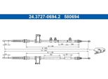 Linka Ham. Recz. Ford T. B-Max Fiesta 1,0-1,6 08- Le Pr Kpl.