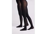 Feinstrumpfhose YSABEL MORA, Damen, Gr. L, schwarz, Obermaterial: 85% Polyamid, 15% Elasthan, Strumpfhosen Feinstrumpfhose, starke Strumpfhose im zarten Look
