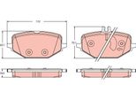 Pastiglie Freno Db Posteriori C167/W463 3,0-4,0 4-Matic 18-