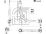 Braccio Di Controllo /P/ +Perno + Boccola Citroen