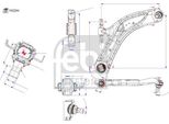 Braccio Oscillante Nissan P. X-Trail 1,3-1,6 19- Pr Vedi Catalogo