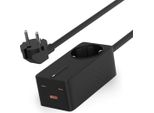Caricabatterie Da Parete Ksix Gan Black 65 W