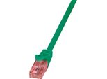 Logilink | Cat 6 | Cavo Patch | Doppino Intrecciato Non Schermato (Utp) | Maschio | RJ-45 | Verde | 0,25 M