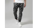 Kalhoty Urban Classics Camo Cargo Jogging Pants Grigio Camo - 28