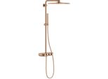 Grohe Euphoria Smartcontrol System 310 Cube Duo SystèMe De Douche Avec Mitigeur Thermostatique, Montage Mural, 26508DL0, 26508DL0