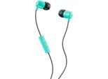 Skullcandy Jib, Con Cavo, 20 - 20000 Hz, Chiamate/Musica, Cuffie, Nero, Turchese