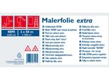 Westex 96949910 Westex Telone Per Pittura, Hdpe, 30 My, Trasparente, 2 X 50 M