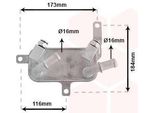 Van Wezel 37003698 - Radiatore Olio Oe 13199772 Per Corsa D (S07)