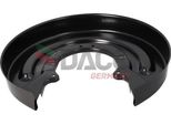 Daco Germany Piastra Paraspruzzi Per Vw Transporter V Bus (7HB, 7HJ, 7EB, 7EJ, 7EF, 7EG, 7HF, 7EC) Posteriore 614216 Piastra D'ancoraggio