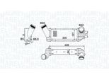 Magneti Marelli 351319204340 - Intercooler Oe 0384F6 Per Xsara, 307 Sw (3H), 307