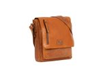 Mustang Pelle Borsa A Tracolla San Marino Crossbody Bag Cognac Marrone