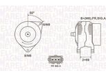 Magneti Marelli 063731857010 - Alternatore Per Transit Connect, Tourneo Connect, Focus (Dnw), Focus (Dfw), Focus (Daw, Dbw)