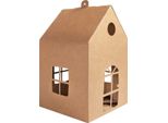Folia 973 Folia Kraftkarton-HäUschen, 110 X 110 X 190 Mm