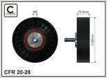 Caffaro 20-28 Puleggia Di Rinvio Cinghia Trapezoidale Dentata 90 Mm Per Audi 80 Berlina (8C2, B4) A4 Berlina (8D2, B5) A4 Avant (8D5, B5) Cabriolet (8G7, B4) 80 Avant