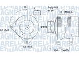 Magneti Marelli 063731645010 - Alternatore Per Vivaro A (X83), Vivaro A (E7), Vivaro (F7), Movano (X70), Trafic Ii (El), Trafic Ii (Fl), Trafic Ii (Jl), Laguna Ii, Laguna I, Kangoo (Fc), Kangoo (Kc), Clio Iii, Clio Ii