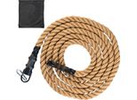 Corda Da Arrampicata Fitness 9,15 M - Corda Da Ginnastica Per Sport E Allenamento - Corda Da Allenamento Di Alta Qualità - Ideale Per L'allenamento Di Forza E Resistenza