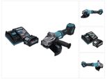 Makita Ga 038 GM1 Smerigliatrice Angolare A Batteria 40 V Max. 230 Mm Brushless Xgt + 1X Batteria 4,0 Ah + Caricabatteria