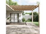 Vidaxl Tenda Verticale Taupe 140X420 Cm Tessuto Oxford