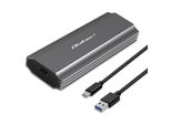 Qoltec Enclosure For Drive M.2 Ssd, Sata, Nvme, Usb C