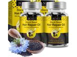 Olio Di Cumino Nero Per Capelli Olio Per La Crescita Dei Capelli Cuoio Capelluto Cura Dei Capelli In Capsule Biologico Vegano, 2X 40 Capsule