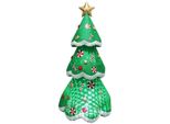 Albero Di Natale Autogonfiabile 240 Cm Led