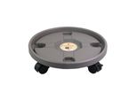Vassoio Mobile Addensato Vaso Di Plastica Con Rullo Telaio Rotondo Vaso D'acqua Mobile Portavaso Ruota Universale