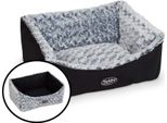 Letto Nobby Comfort Quadrato "Arusha"" L X P X A: 45 X 40 X 18 Cm Nero"