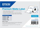 Rotolo Di Etichette Epson, Carta Comune, 102X152 Mm - Patinata Opaca Premium, Adatto Per: Epson Colorworks C7500, Dimensioni (Lxa): 102X152 Mm, 800 Etichette/Rotolo (C33S045724)