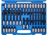 Sw Steel 04423L Set Di 32 Pezzi Di Punte Per Cacciavite I 1/2 I Profilo A T I T20-T70 I Punta Per Cacciavite Torx I Punta Esagonale Per Inserto I Set Di Punte
