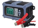 Caricabatterie A Microprocessore Qoltec Con Tester Per Batterie E Funzione Di Riparazione 12V | 6A | Lcd | Caricabatterie Agm Lifepo4 Gel