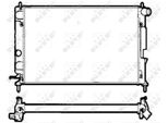 Nrf 58290 - Oe 1300242 Radiatore, Raffreddamento Motore Per Vectra B (J96)