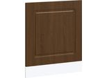 Vidaxl Coperchio Per Lavastoviglie Kalmar Marrone Effetto Rovere 60X1,5X67 Cm