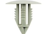 Ks Tools Clip Di Collegamento Paraurti Grigio Per Volvo Confezione Da 10 Pezzi - 420.1806