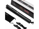 K&K Straight & Curl 2 In 1, Piastra Professionale Per Capelli In Ceramica Rivestita Di Tormalina, Per Creare Capelli Lisci E Ricci Voluminosi
