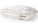 Coperta Elettrica | Sottocoperta | 1 Persona | 150 X 80 Cm | 3 Impostazioni Di Calore | Lavabile | Protezione Dal Surriscaldamento | Poliestere/Sintetico