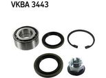 Set Cuscinetti Ruota Anteriori Skf Per Volvo V40 Station Wagon (645) 80 Mm Vkba 3443