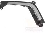 Van Wezel Griglia Di Ventilazione Paraurti Adatta Per Peugeot 308 Sw I (4E, 4H) Grigio Cromato